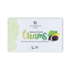 Cremă fondant cu lămâie și lămâie verde în ciocolată neagră (150g/15 buc)