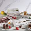 Cremă fondant cu lămâie și lămâie verde în ciocolată neagră (150g/15 buc) - imagine 3
