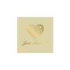 Cutie cadou cu 4 trufe de ciocolată "Just Married" (48g)